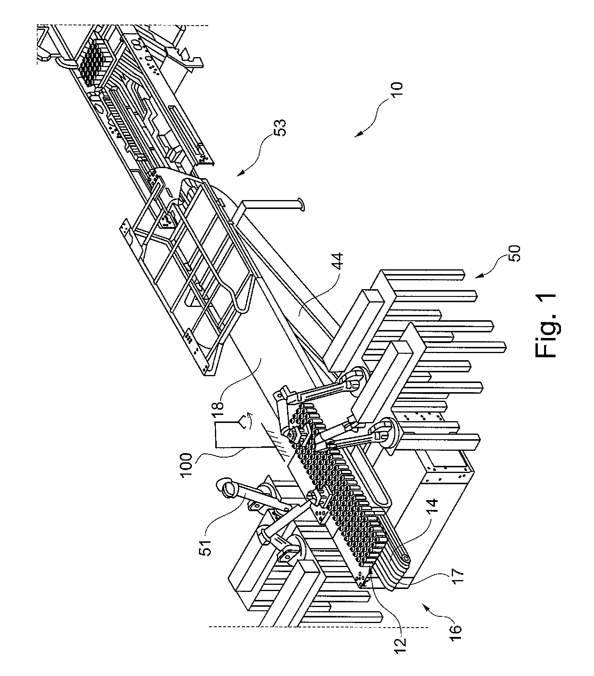 Method and machine to group and join articles