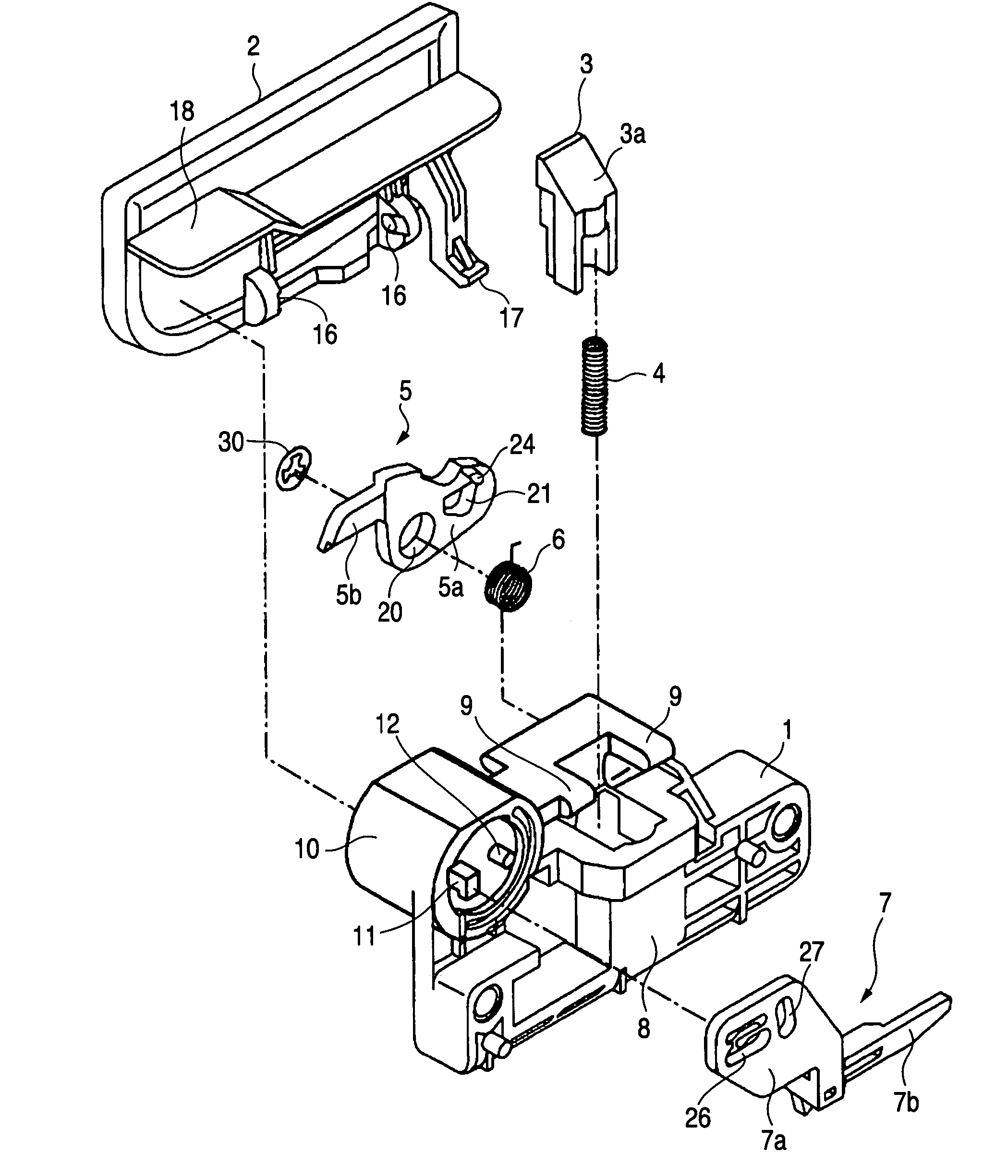 Storage locking apparatus