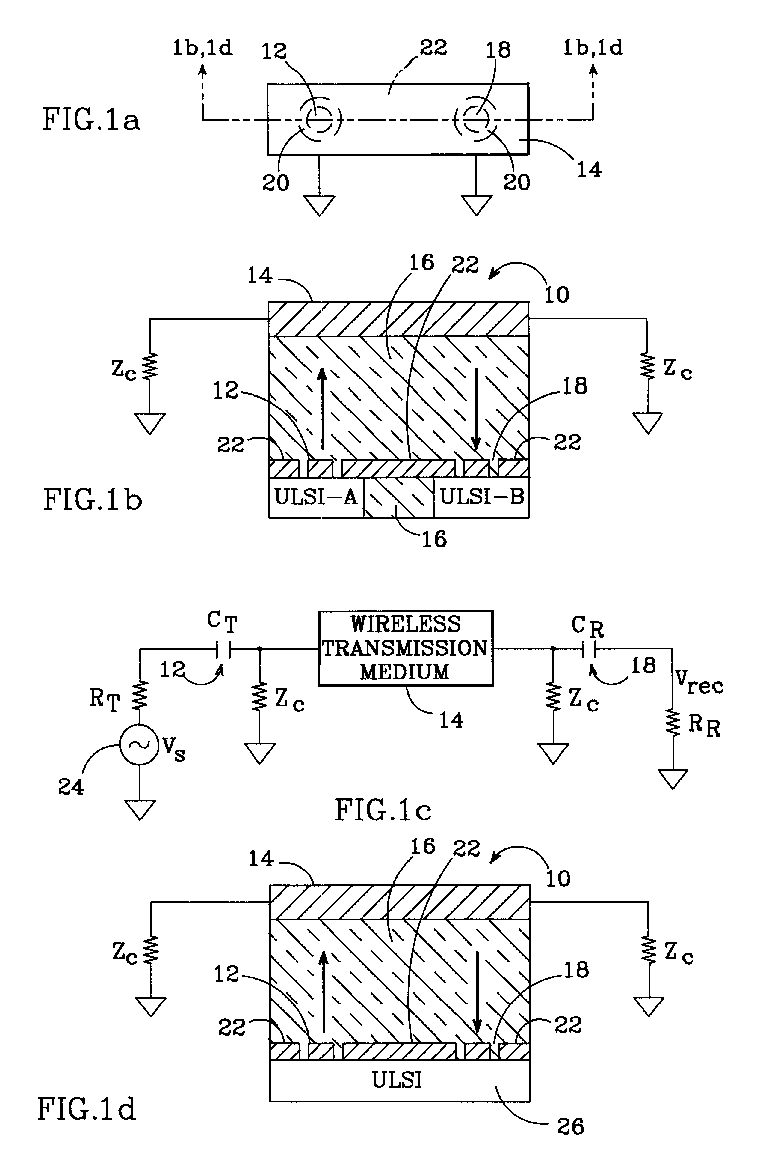 Wireless IC interconnection method and system