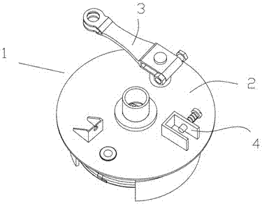 Brake with limit device