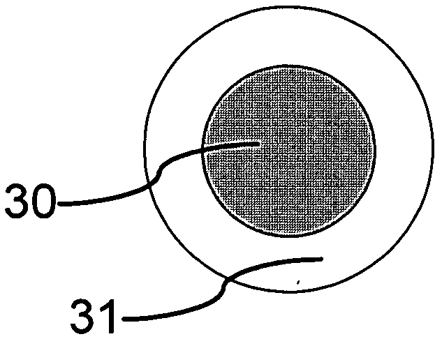 Anode material having a uniform metal-semiconductor alloy layer