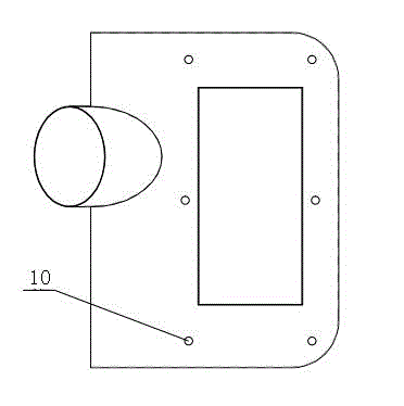 Inlet structure of novel air filter