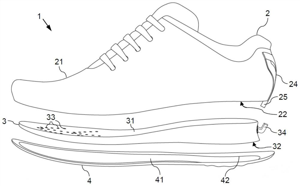 Method for manufacturing a shoe with an air pumping device configured with an air box in the midsole