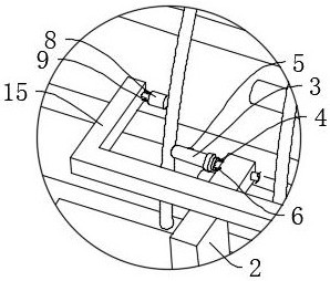 Reinforcement cage stirrup spot welding device without welding spot omission