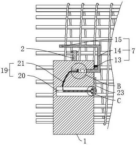 Reinforcement cage stirrup spot welding device without welding spot omission