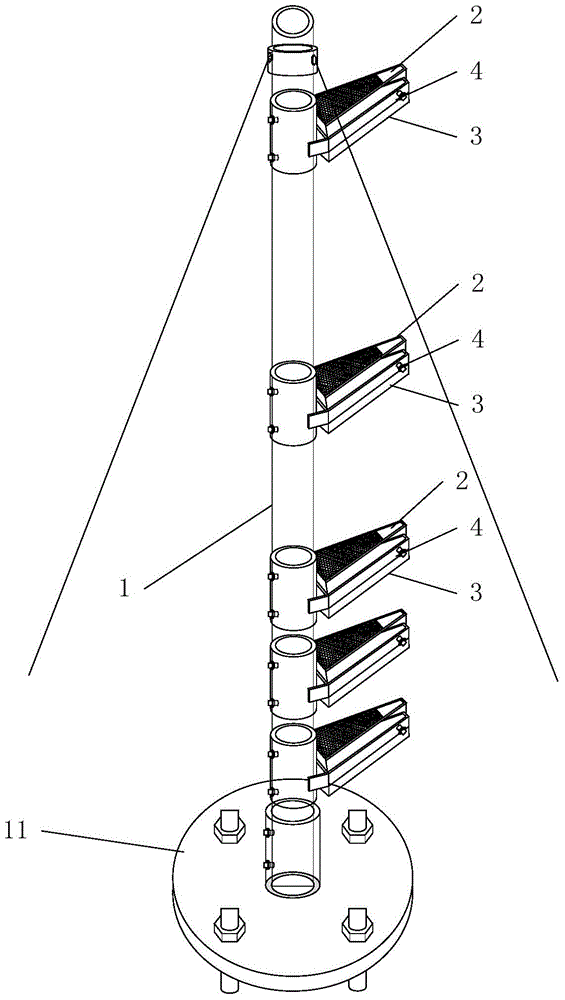 Soil wind erosion measuring method and device