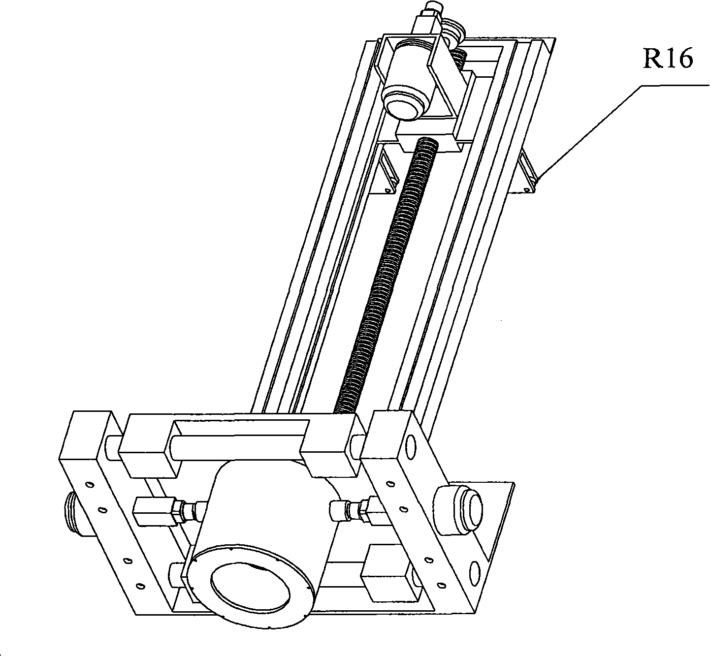 Power batteries fast replacement system for electric motor vehicle