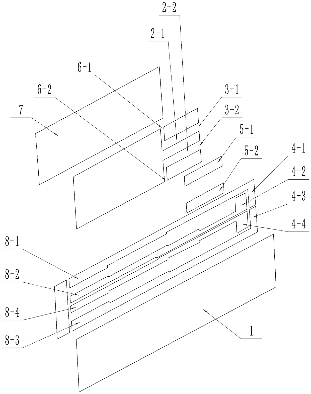 Electrochemical test paper for rapid measurement of amylase as well as preparation and detection methods thereof