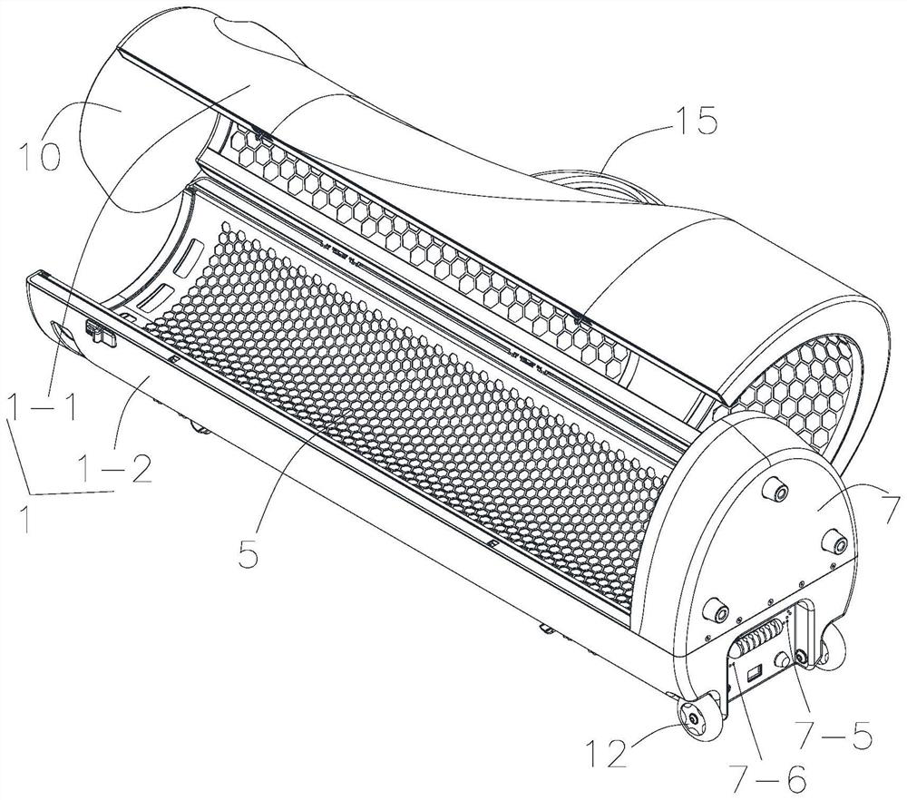 Lymphedema baking therapy instrument