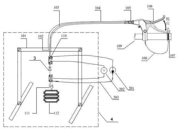 Method and device for testing tensile strength of axial lead of glass shell diode