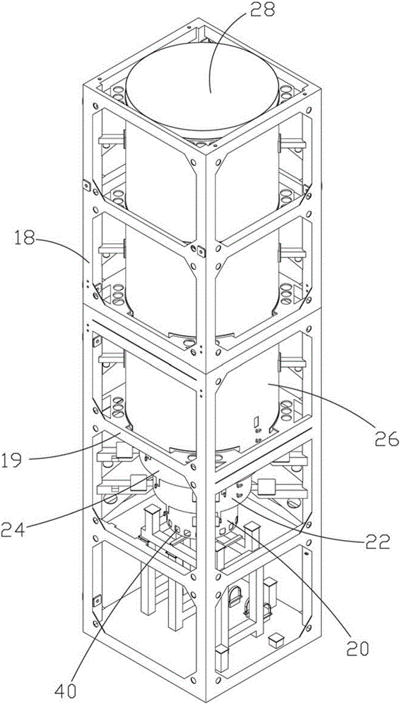 Ejection type combustion device and protective covers thereof