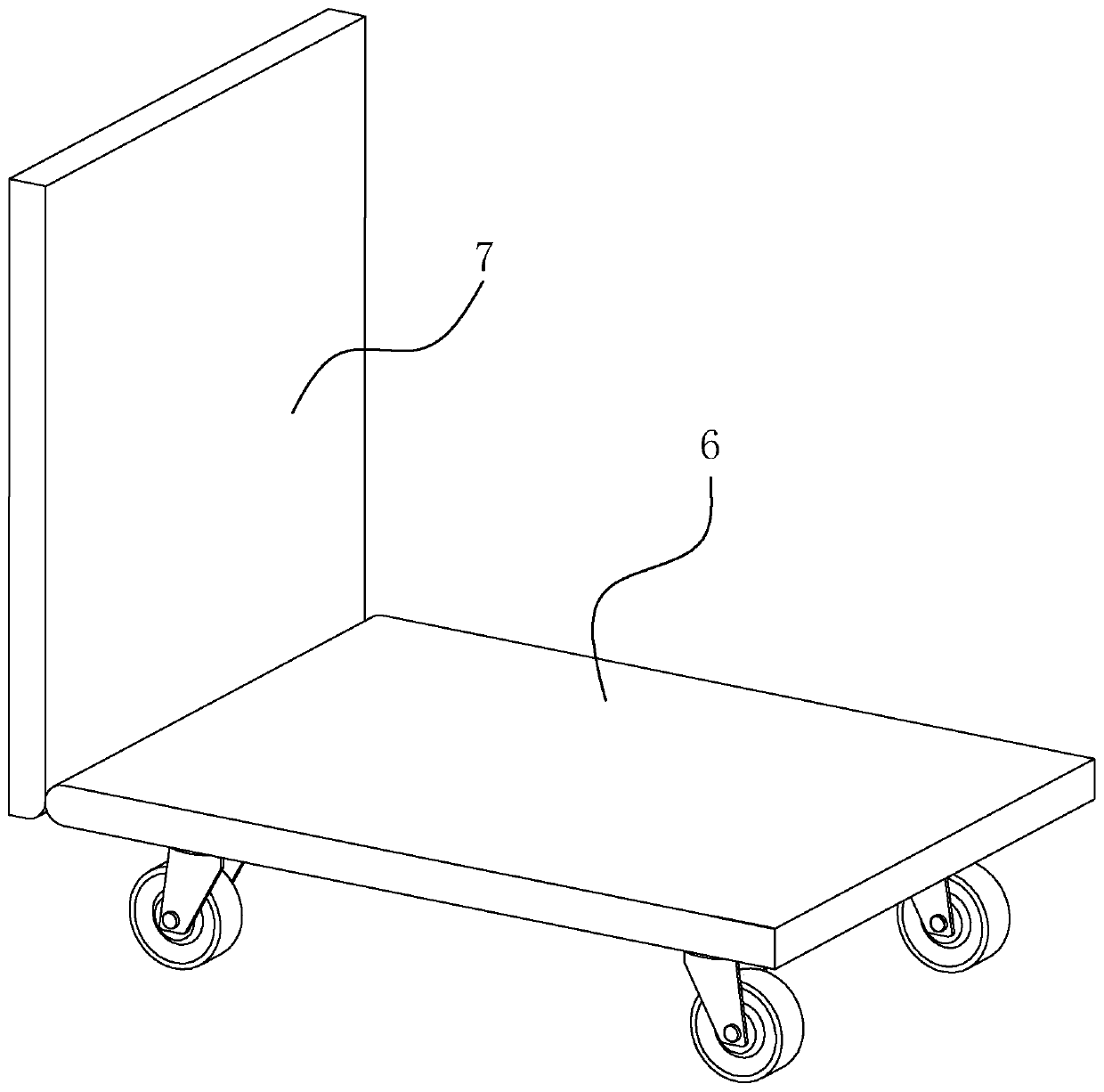 Oil drum carrying device