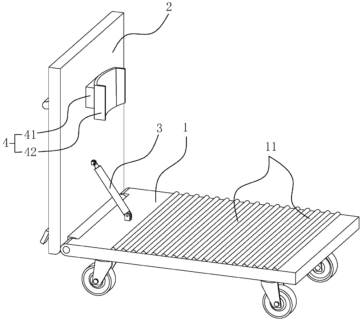 Oil drum carrying device