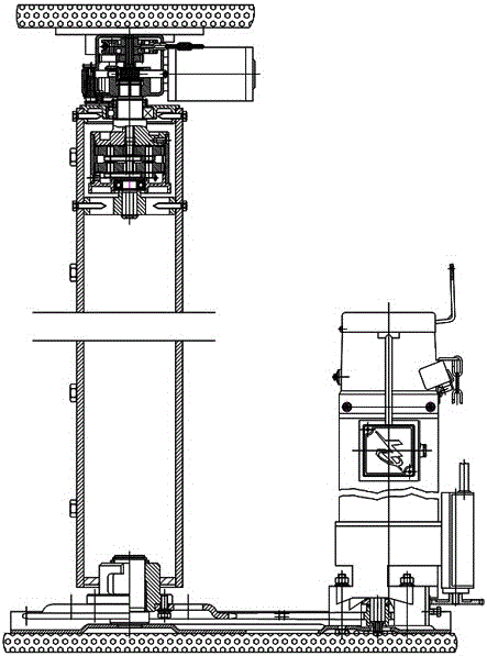 Active positioning door rolling machine