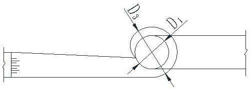 A bottom sudden expansion type swirl shaft flood discharge tunnel