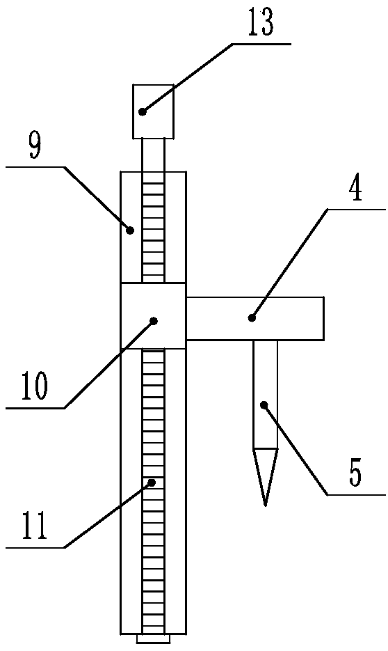 Power-on test device for an integrated lamp strip