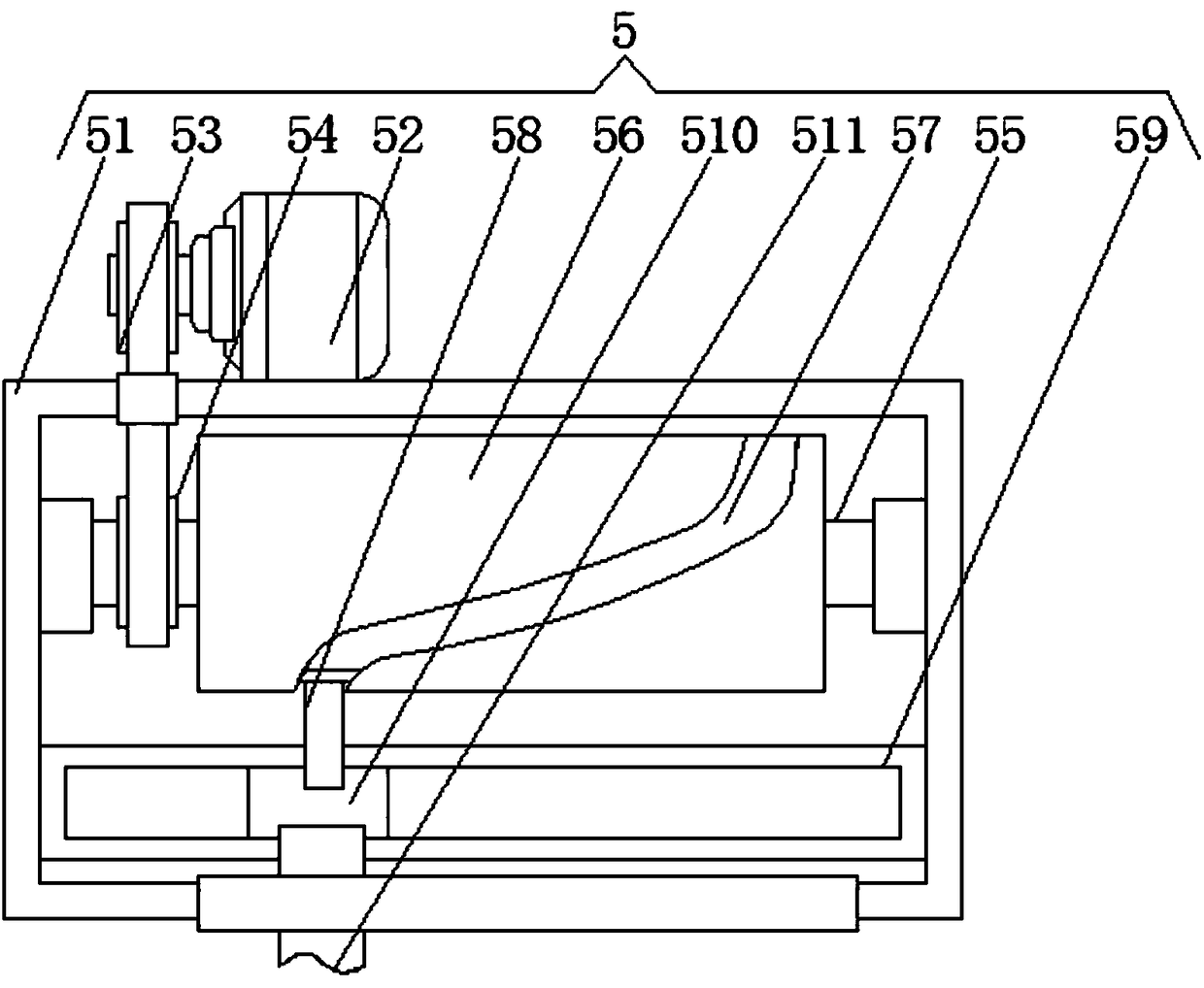 Drilling device for hardware precious part processing