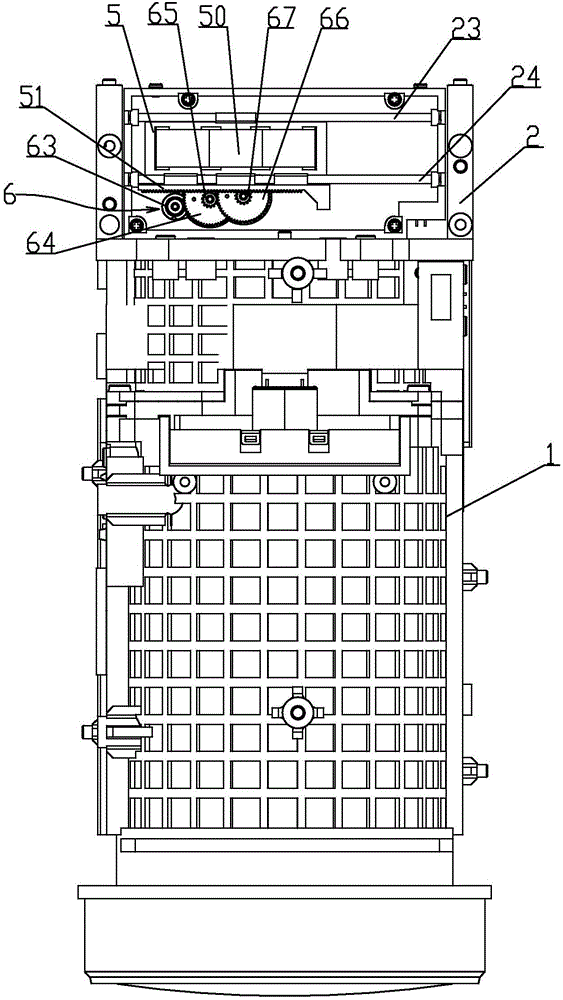 Optical lens for adjusting compensation back focal length through combination of horizontal and vertical light paths