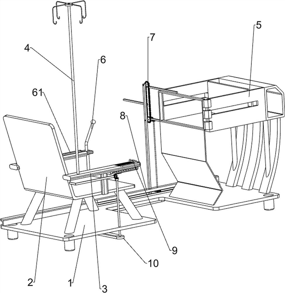 Infusion chair for child health care