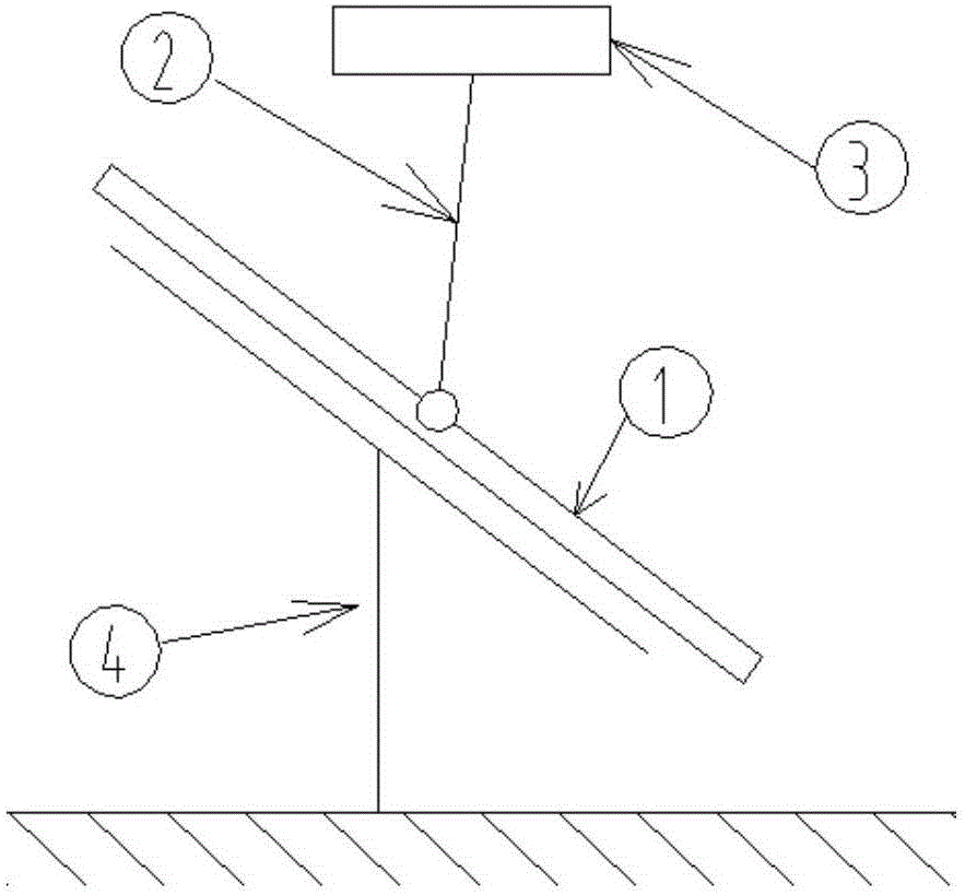 Photovoltaic array cross board cleaning method and device