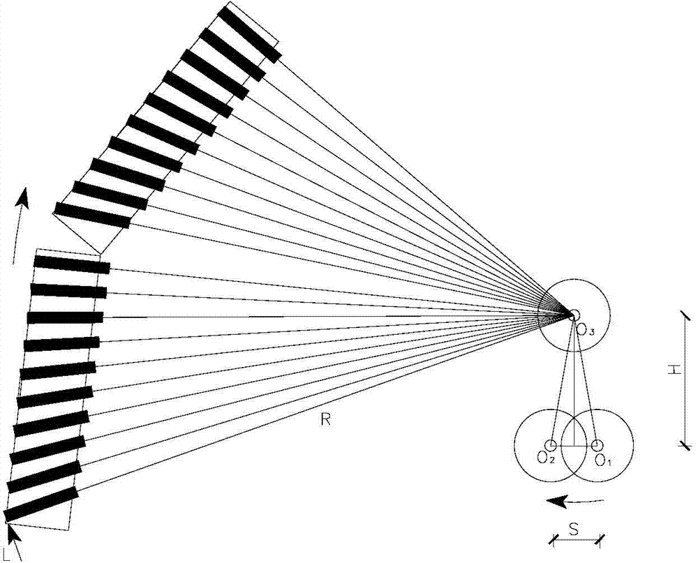 Quantitative deviation correcting method for building translation