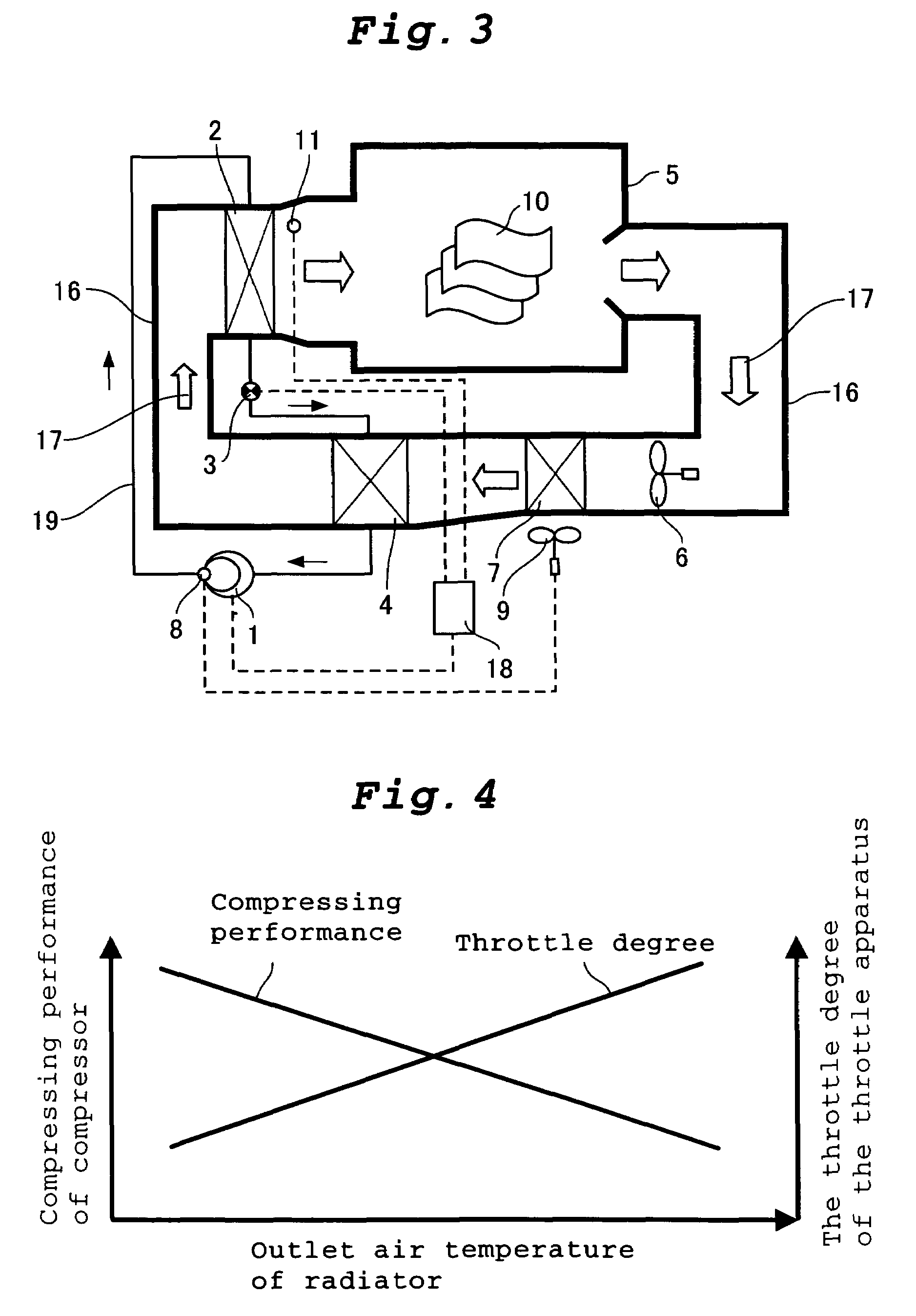 Drying device and method of operation therefor