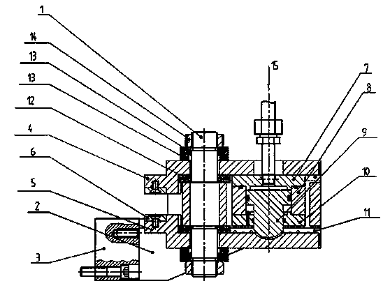 Vertical type lathe and milling machine worktable with brake function