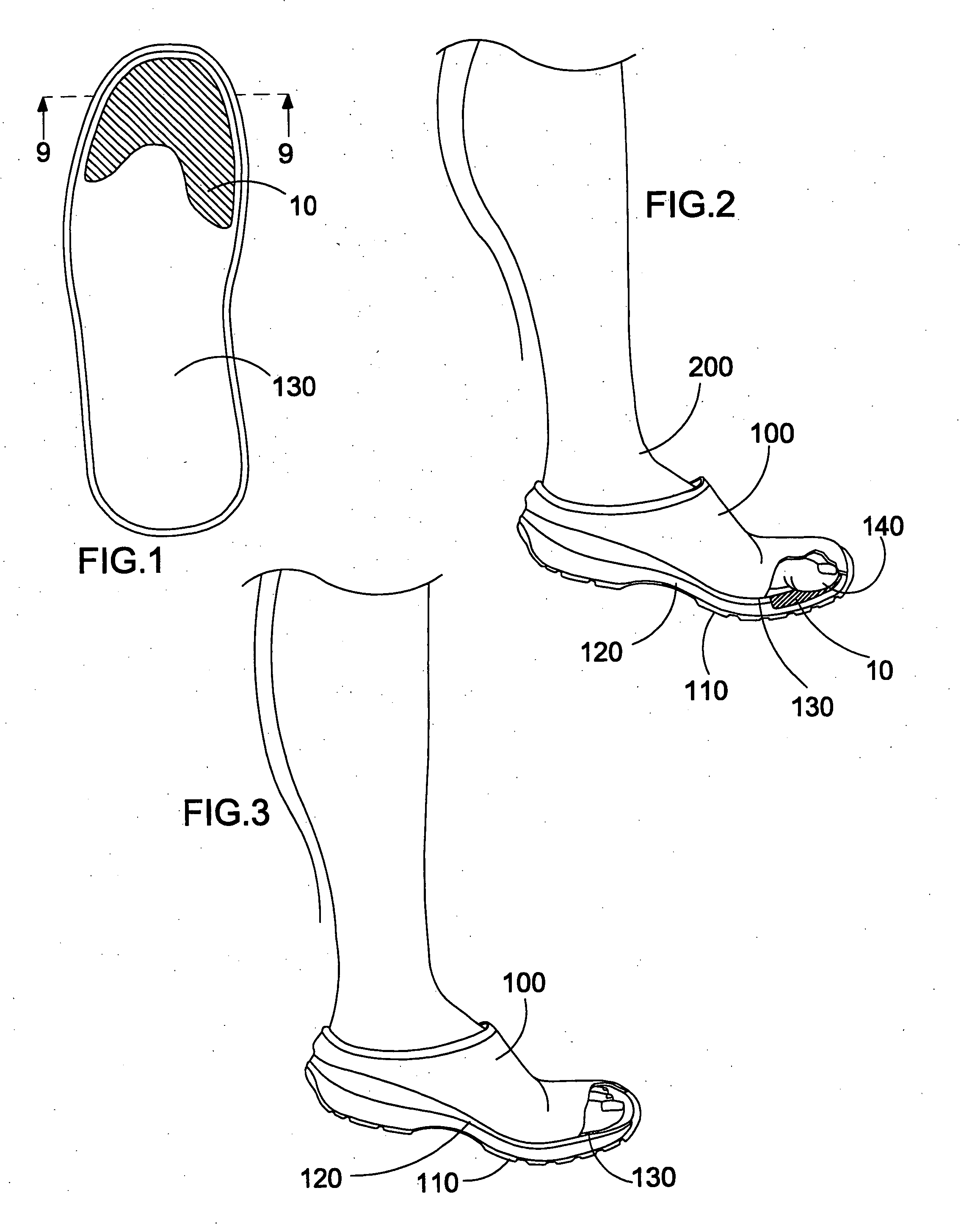 Shoe sole to improve walking, sensory response of the toes, and help develop leg muscles