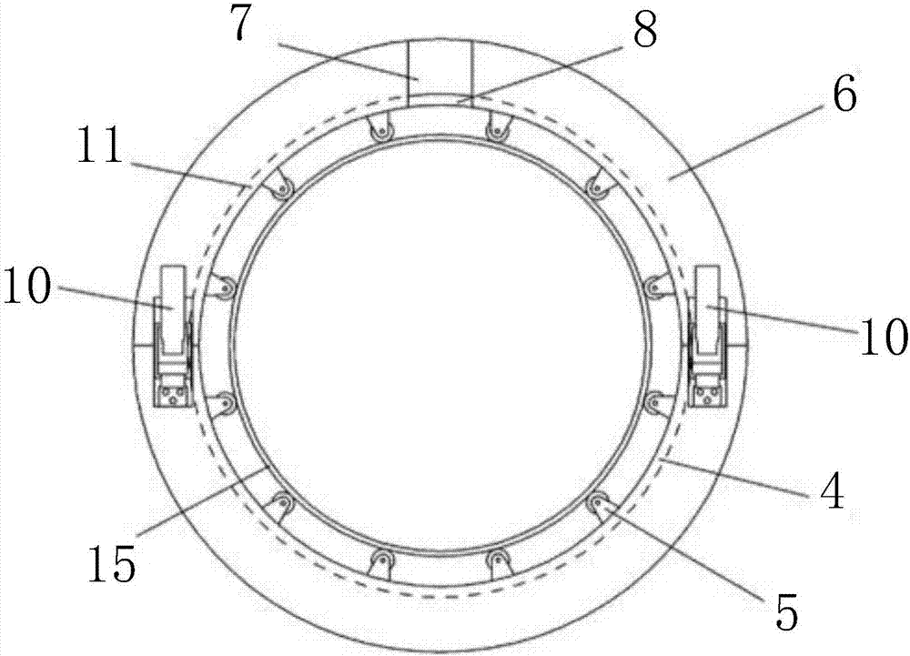 Pipe welding device