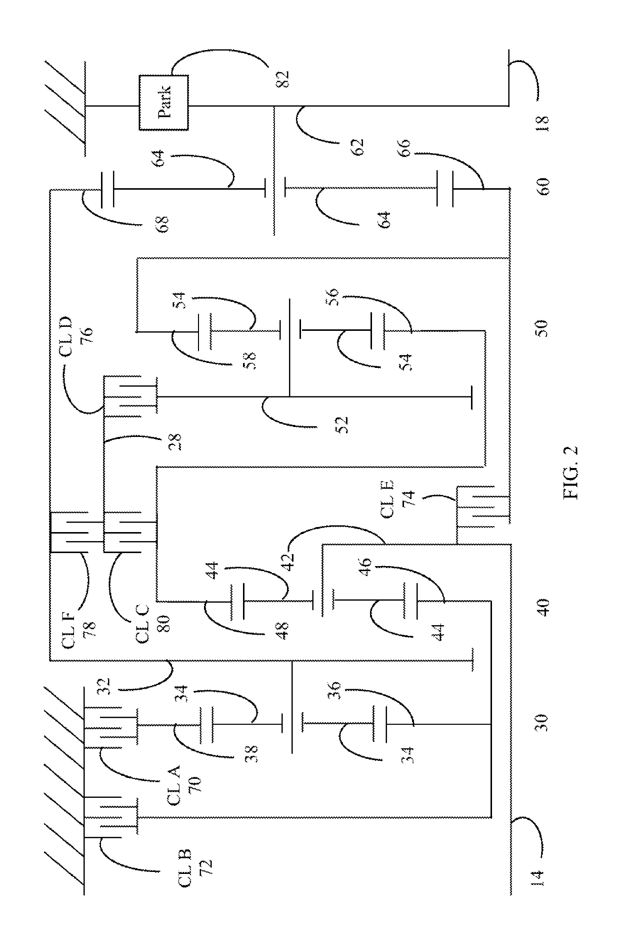 Transmission park control system