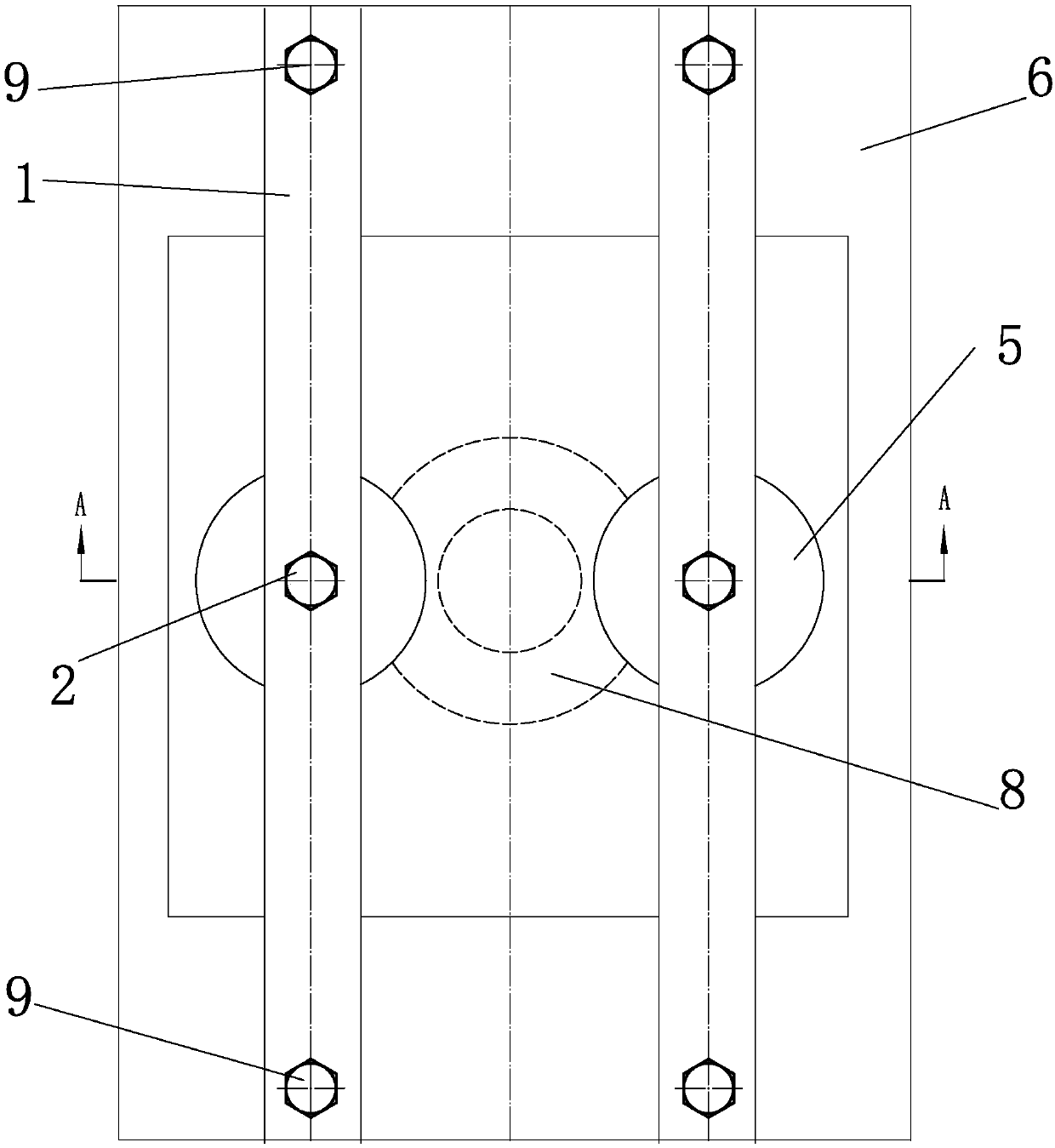 Planar electrode structure suitable for vacuum surface flashover