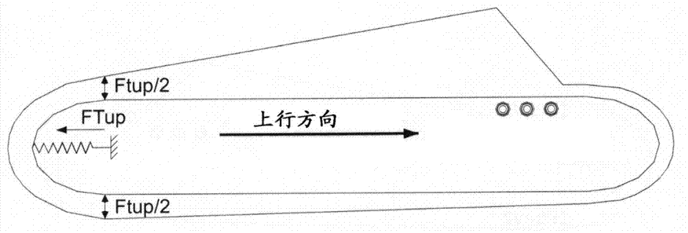 Drive system for driving moving walkways