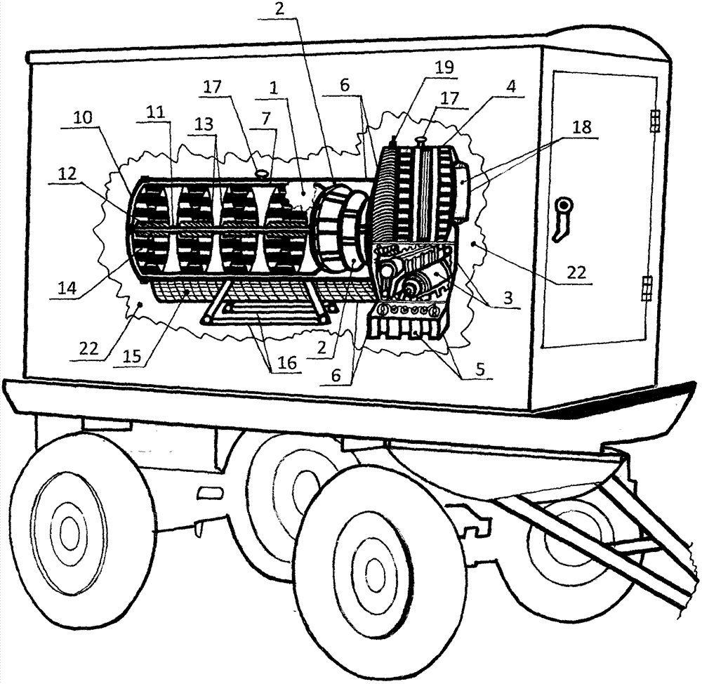 Movable power station