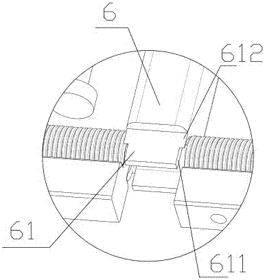 Snap spring feeding device