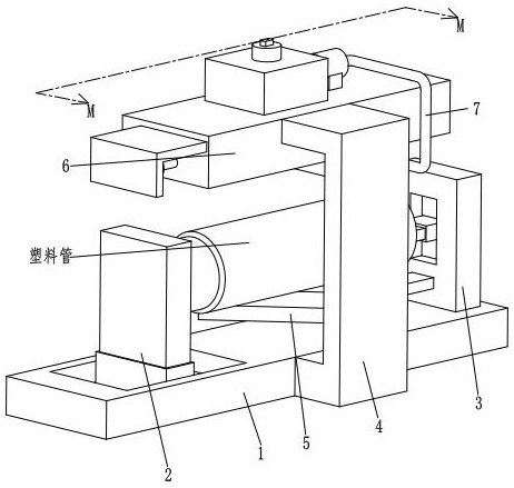 A kind of plastic pipe surface processing technology