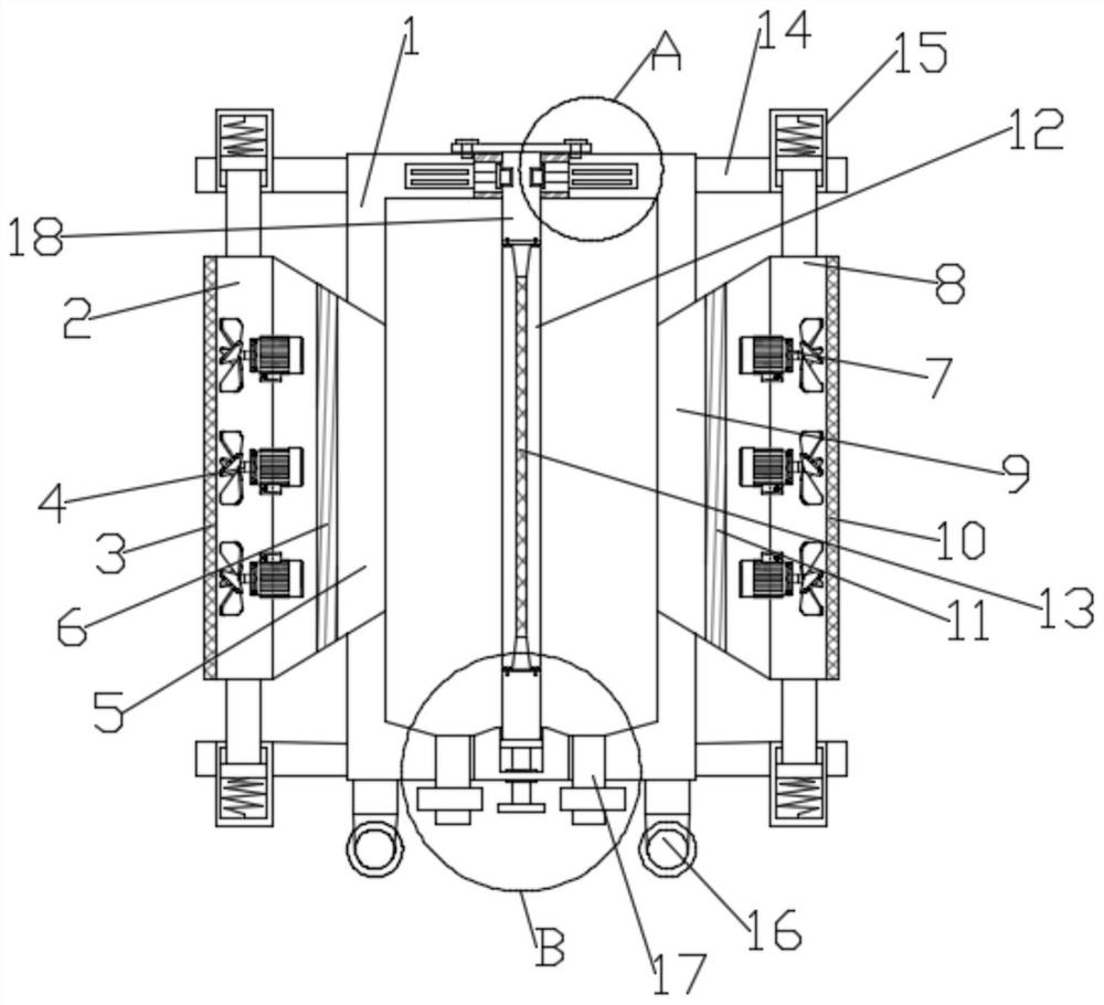 Indoor decoration construction dust isolation device