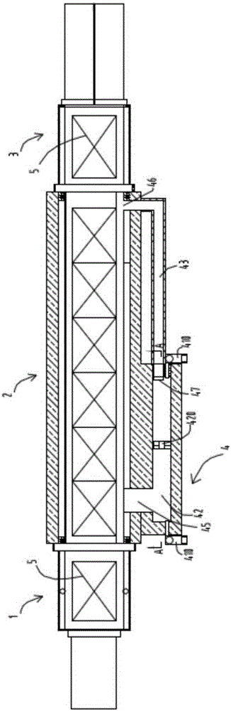 Meat corpse continuous pyrolysis carbonization method and device