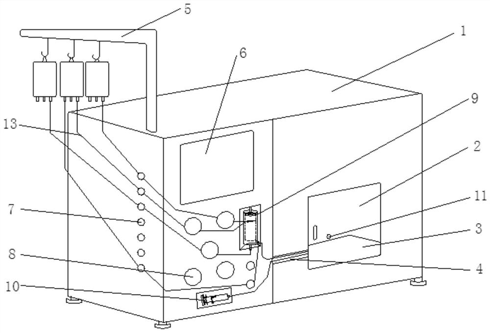 A device for automatic cell purification and freezing