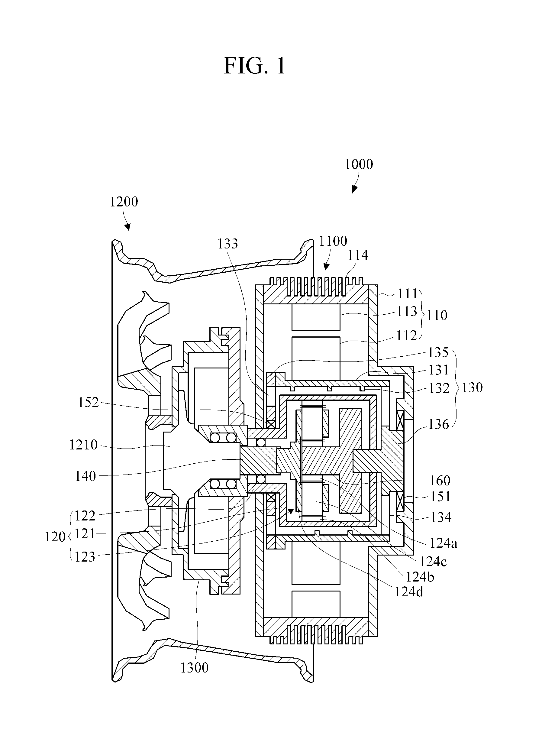 In-wheel actuator and in-wheel assembly comprising the same