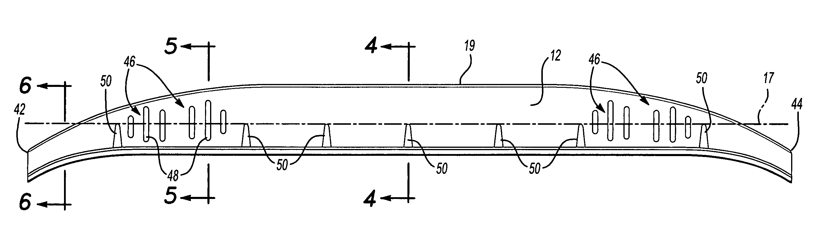 Vehicle bumper and method of making same