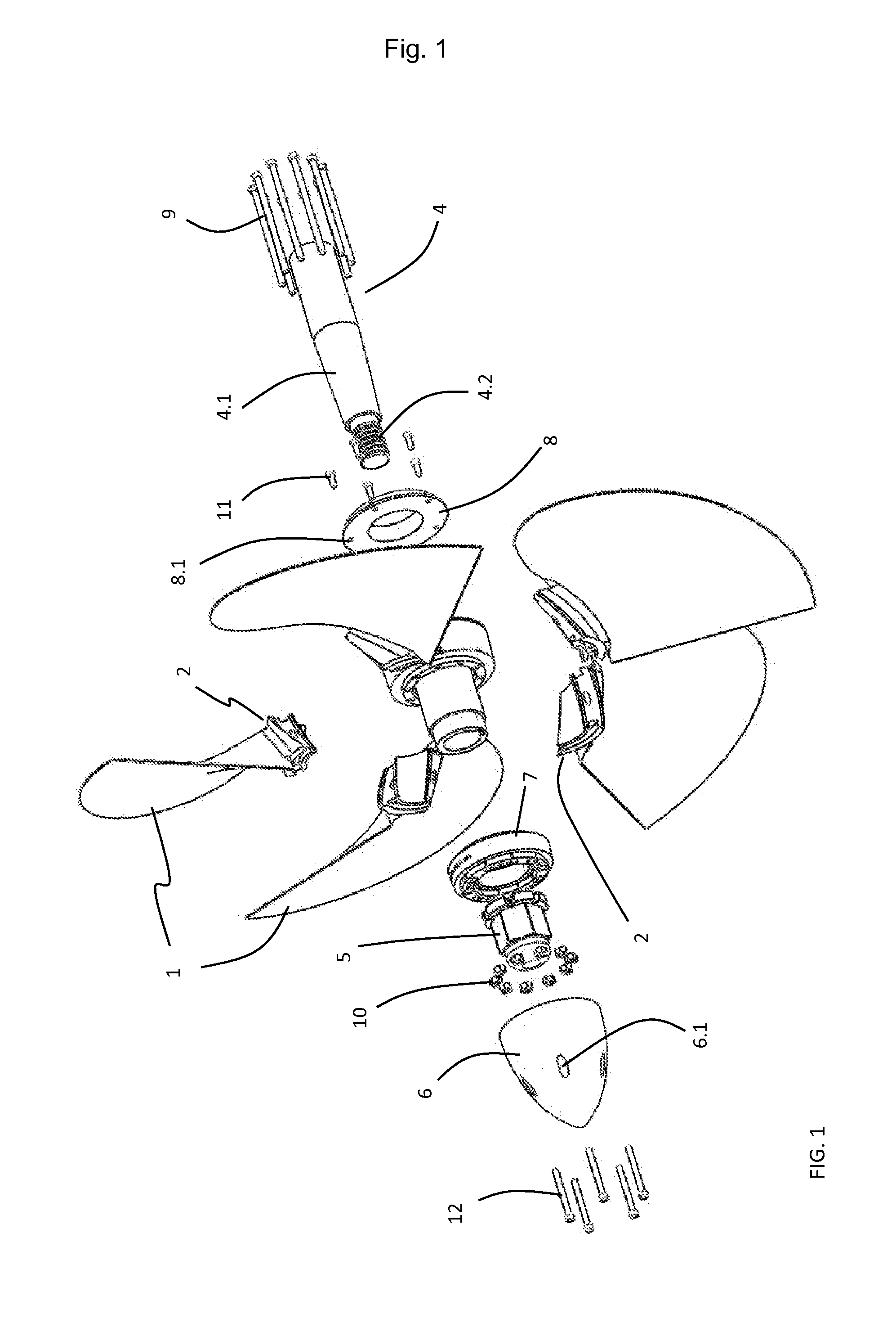 Propeller Arrangement for Marine Vehicles