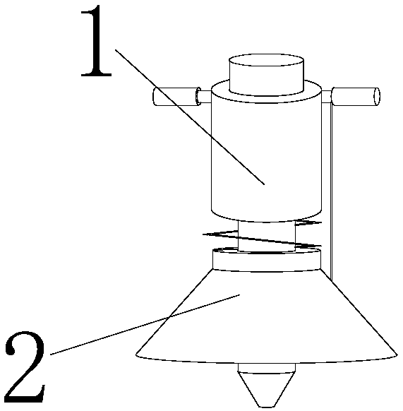 Efficient dust-free stone breaker