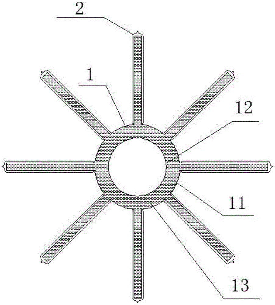 Fluid heat-conducting medium type solar cylinder