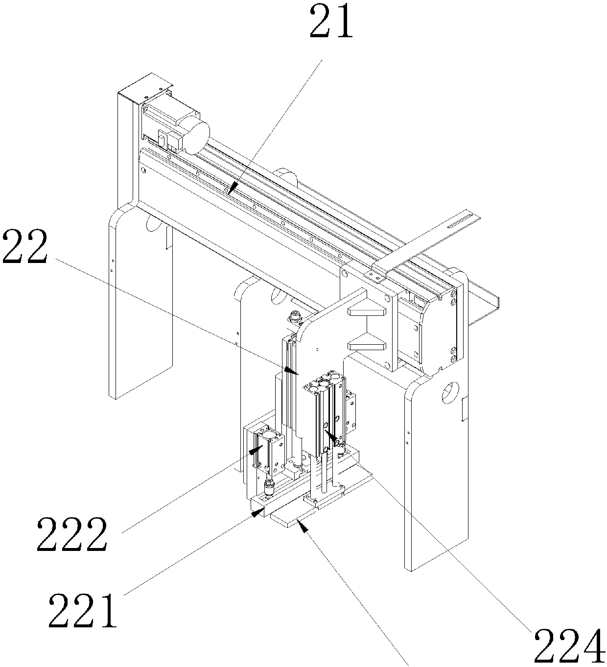 Car lithium battery voltage inner resistance automatic detection sorting device