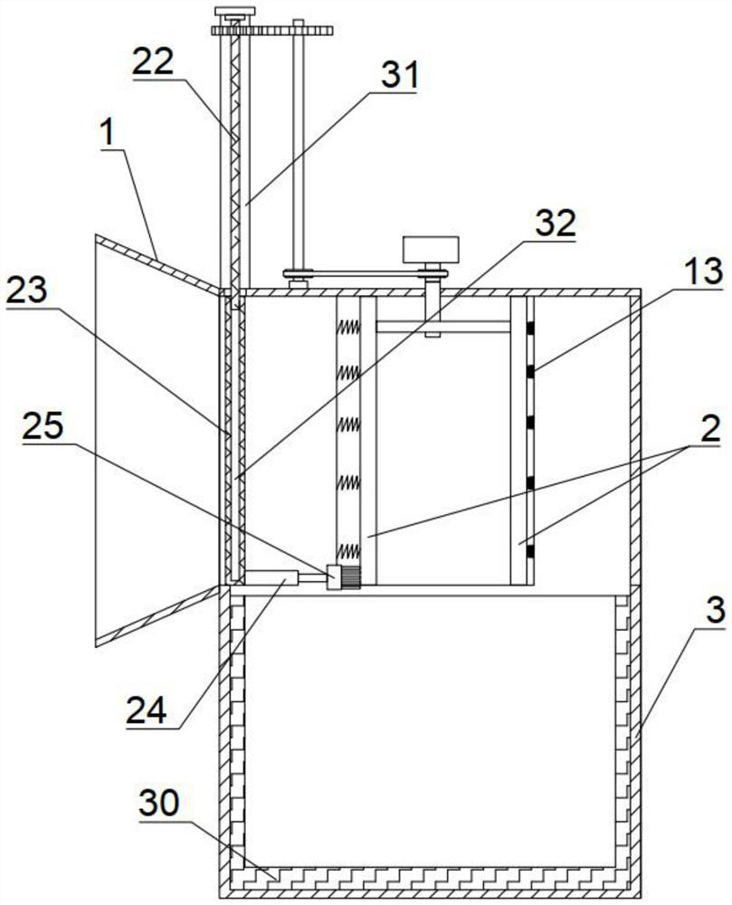 Absorption and purification system for dust and harmful gas in tunnel construction