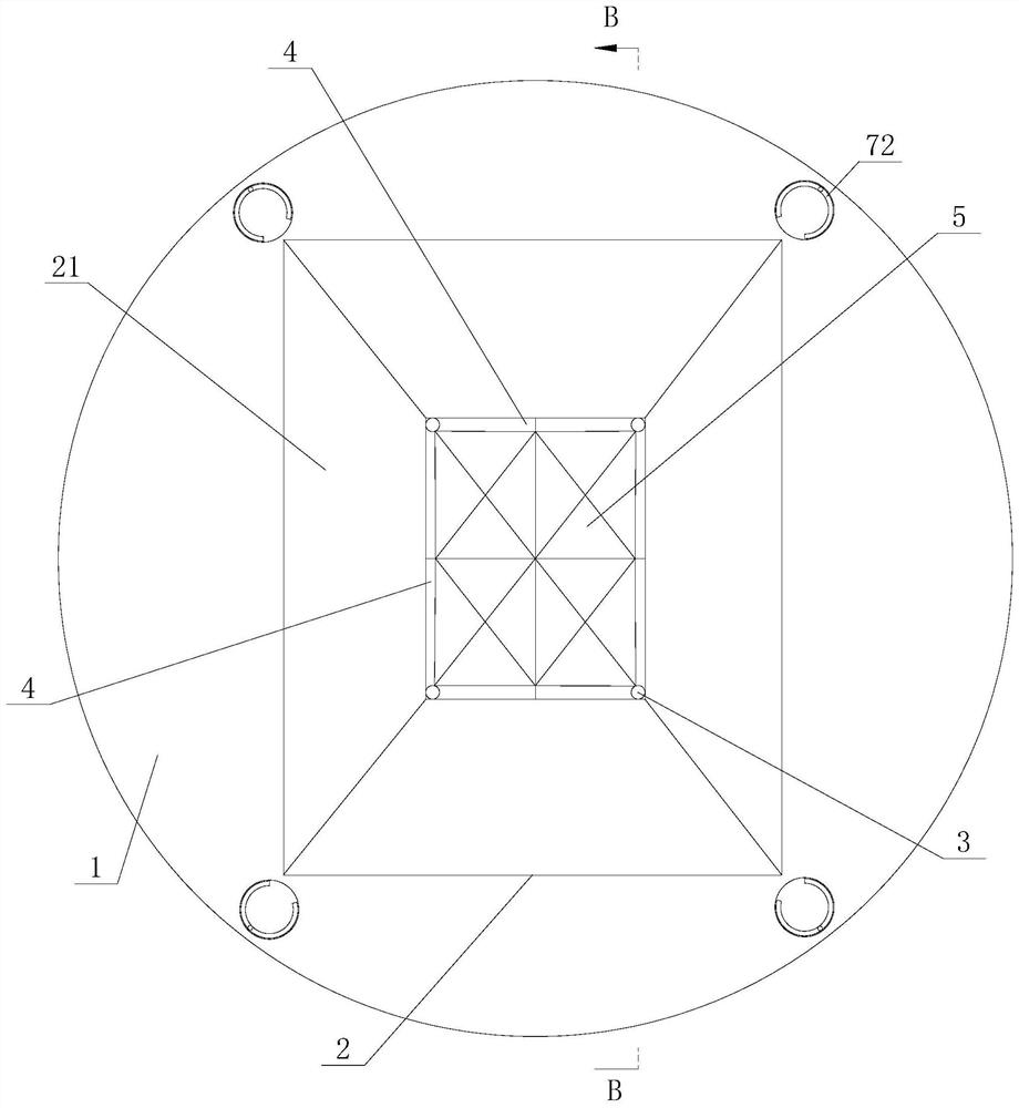 Automatic resetting platform for unmanned aerial vehicle