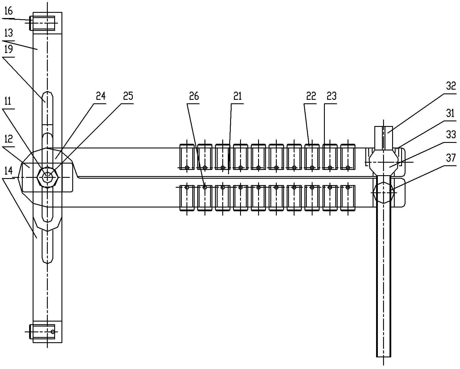 Dactylion separating and spreading device