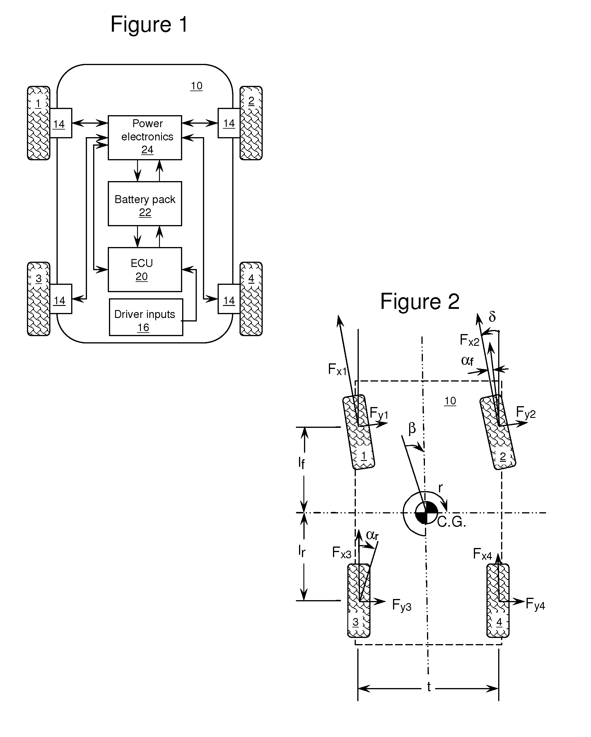 Vehicle steerability and stability control via independent wheel torque control