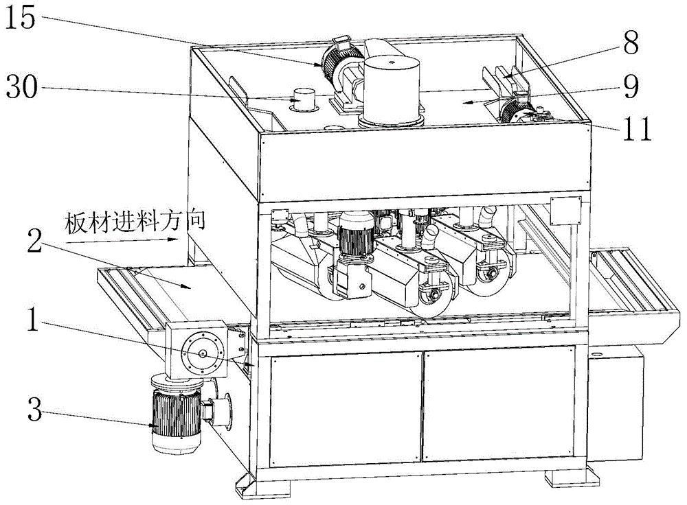 Novel rotary special-shaped polishing machine