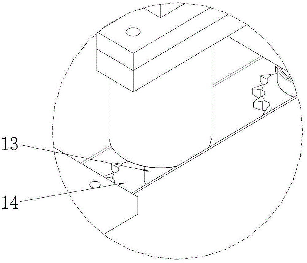 Novel rotary special-shaped polishing machine